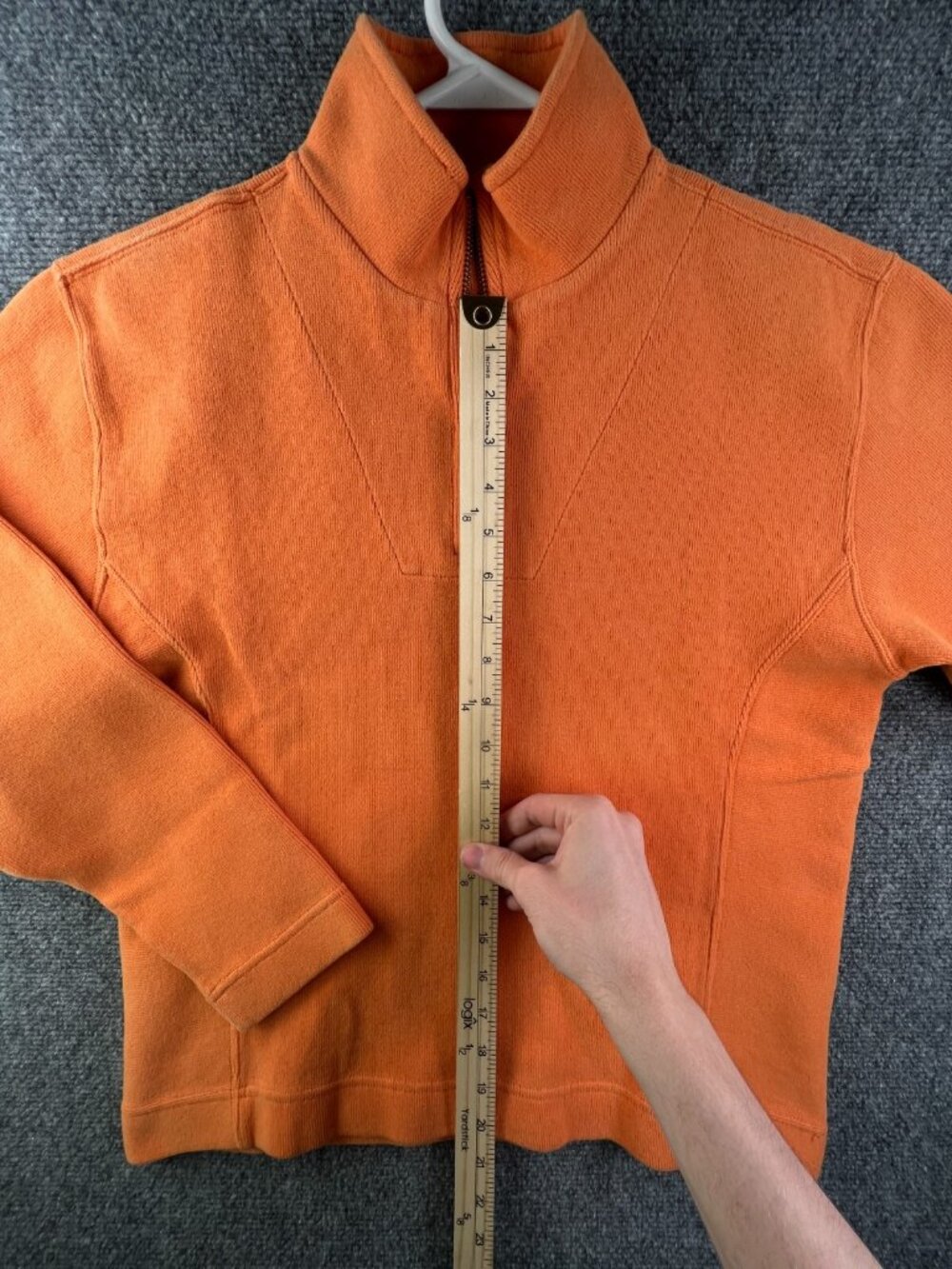 Tommy Bahama 1/4 Zip Sweatshirt Small Long Sleeve Cotton Stretch Adult Pullover - Picture 2 of 10